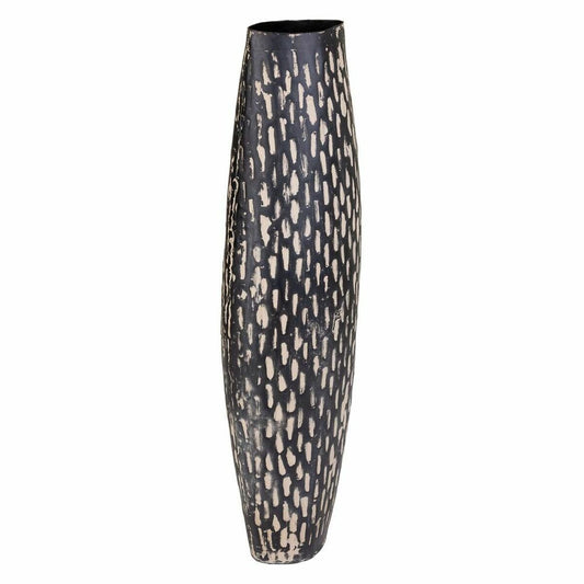 Vase Alexandra House Living Black Iron 8 x 55 x 14 cm Alexandra House Living