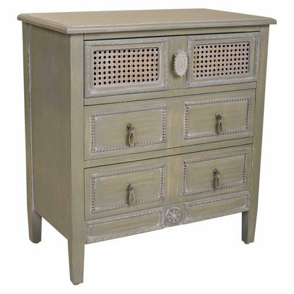 Nightstand Alexandra House Living Green 36 x 70 x 65 cm