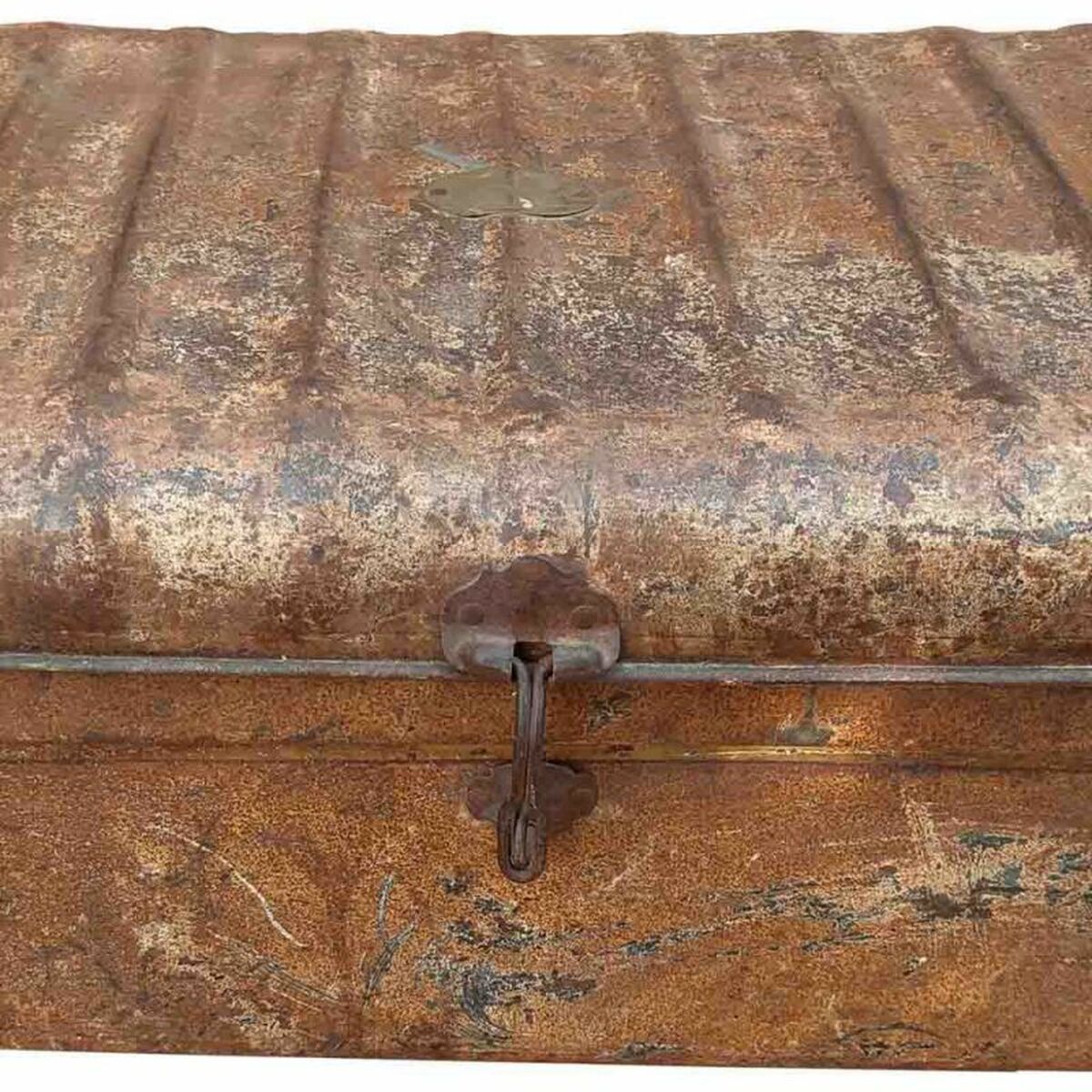 Decorative suitcase Alexandra House Living Brown Iron Traditional style 49 x 33 x 71 cm