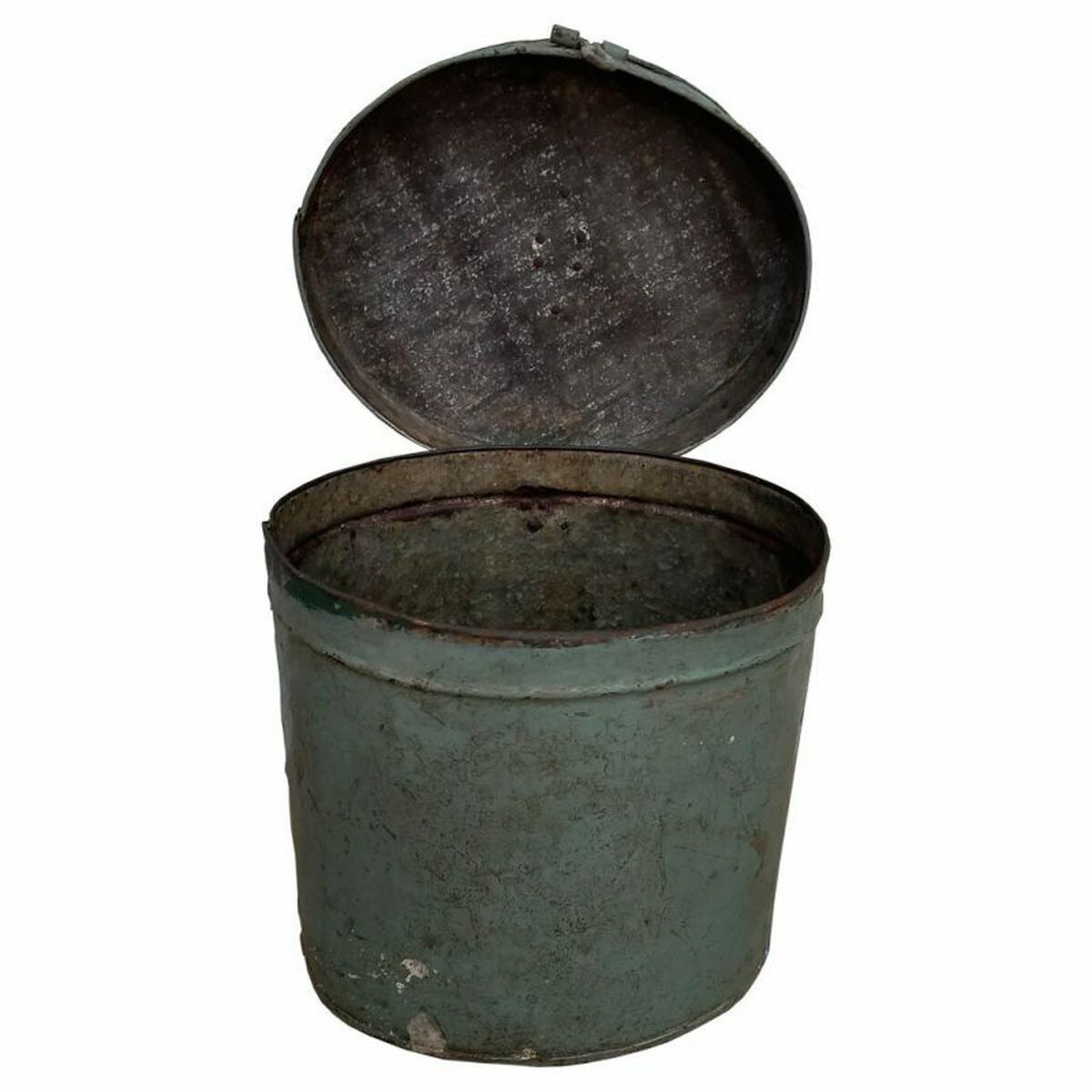 Decorative canister Alexandra House Living Grey Iron Traditional style 26 x 32 x 26 cm