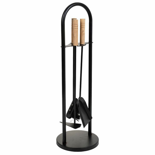 Fireplace Utensils Alexandra House Living Black Iron 20 x 68 x 20 cm