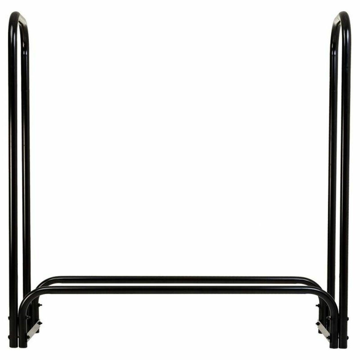 Log Stand Alexandra House Living Black Iron 34 x 124 x 124 cm