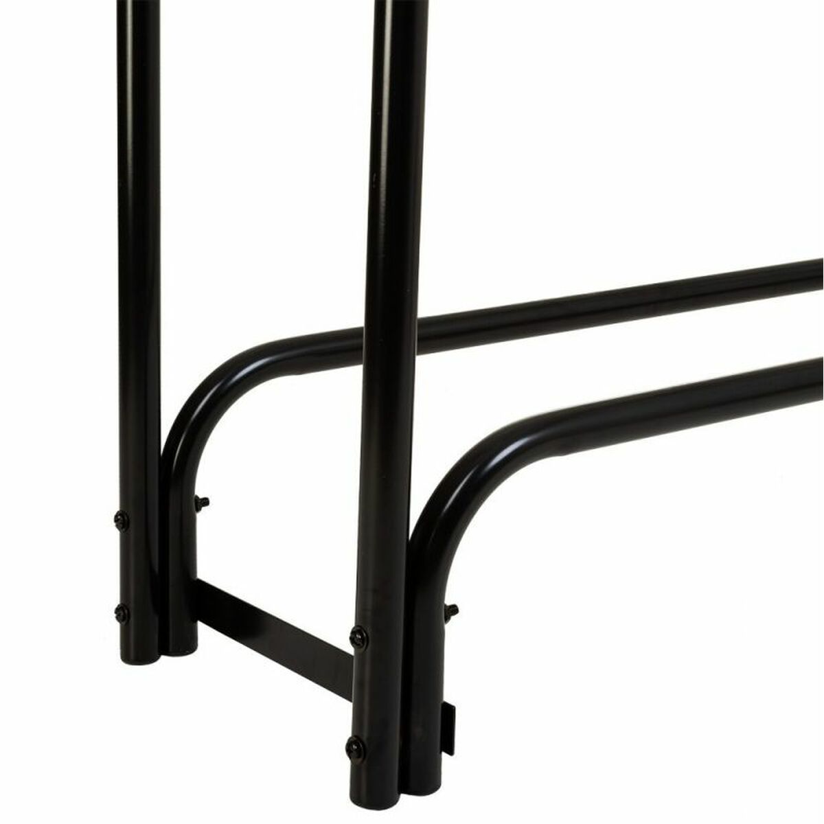 Log Stand Alexandra House Living Black Iron 34 x 124 x 124 cm