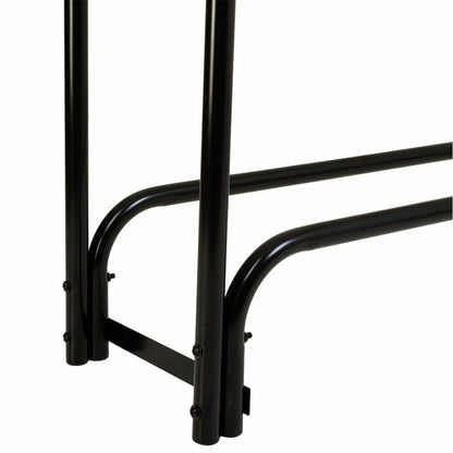 Log Stand Alexandra House Living Black Iron 34 x 124 x 124 cm