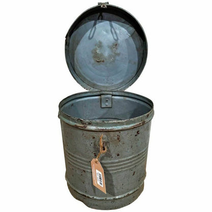 Decorative canister Alexandra House Living Grey Iron Traditional style 26 x 30 x 26 cm