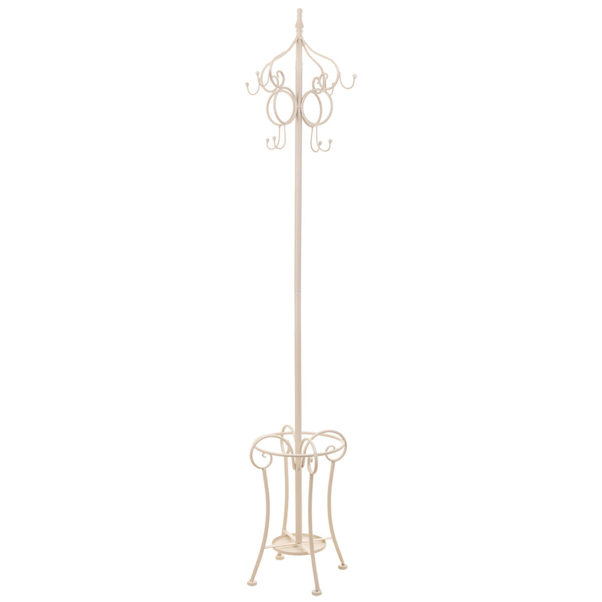 Hat stand Alexandra House Living White 25 x 49 x 25 cm