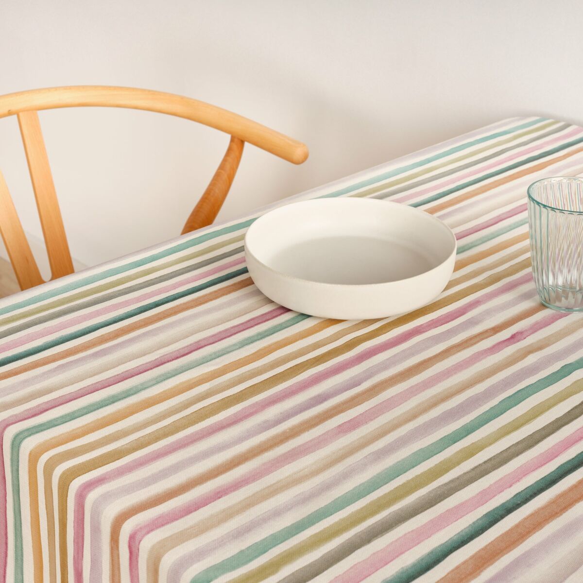 Stain-proof resined tablecloth Belum Naiara 4-100 Multicolour 250 x 150 cm