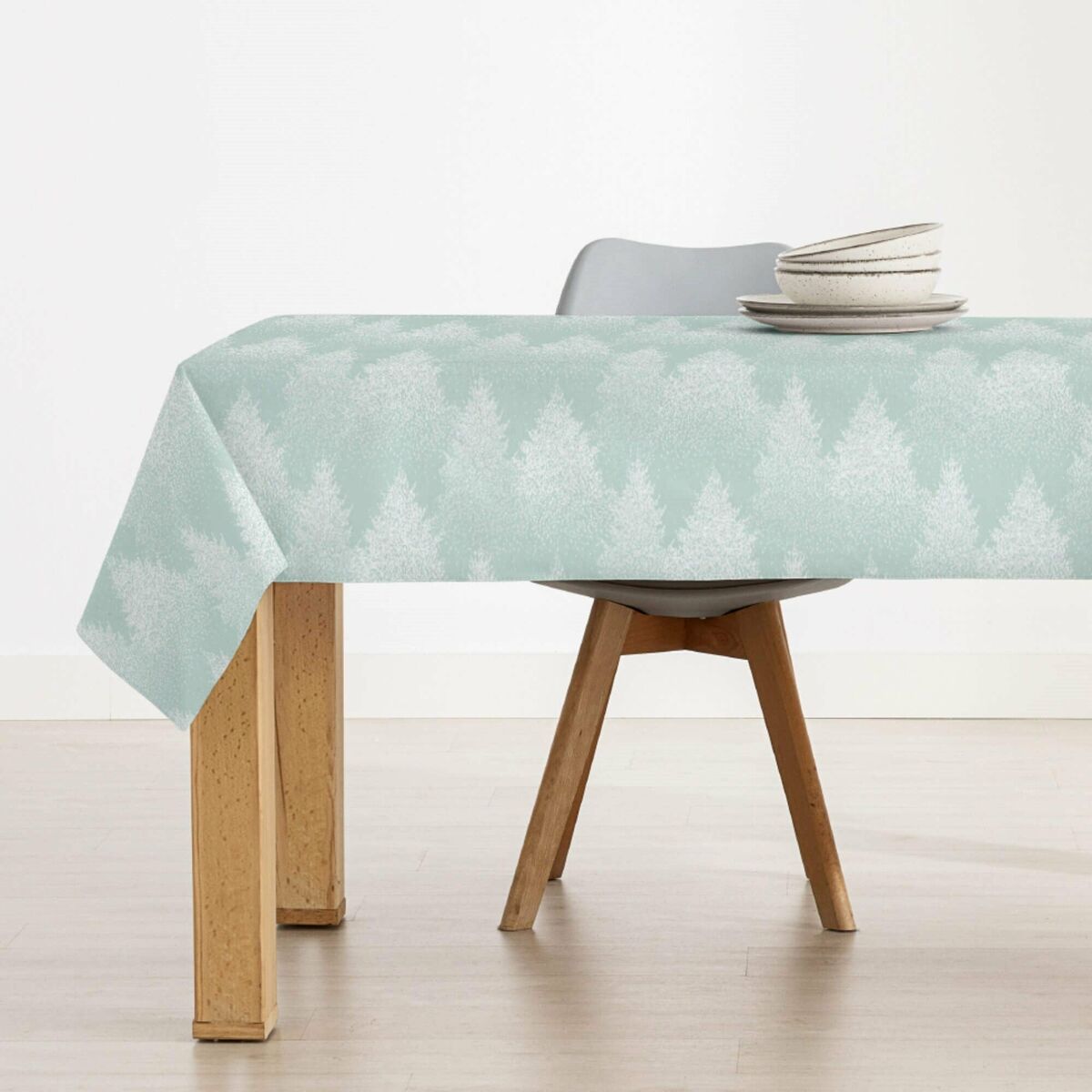 Stain-proof resined tablecloth Belum Merry Christmas Multicolour 250 x 150 cm Belum