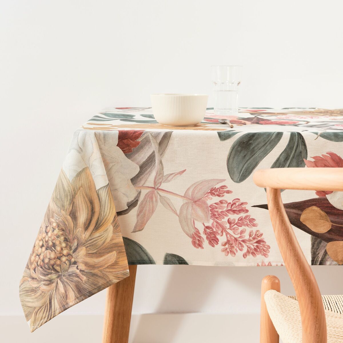 Stain-proof tablecloth Belum 0120-292 Multicolour 250 x 150 cm Tropical