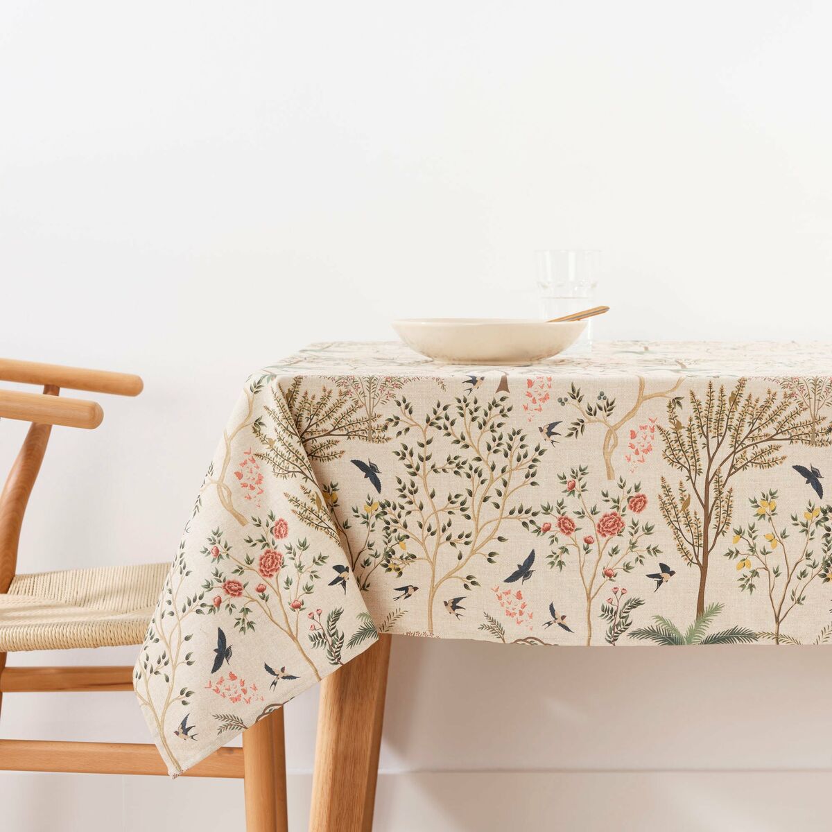 Tablecloth Belum 0120-324 250 x 155 cm Floral