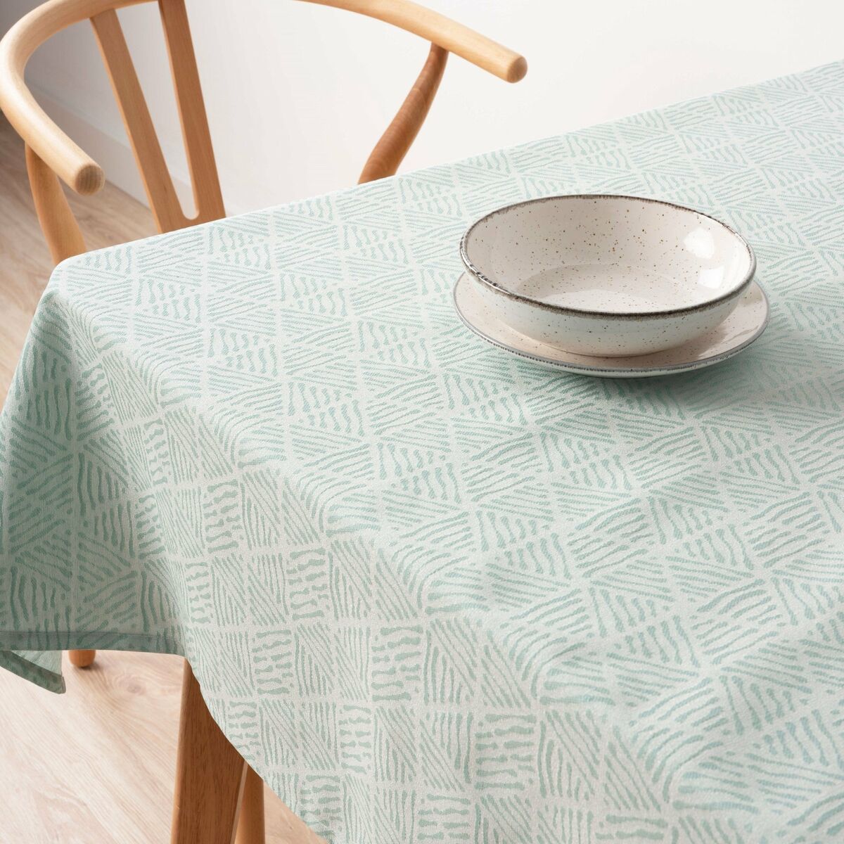 Stain-proof tablecloth Belum 31990C Turquoise 240 x 155 cm Belum