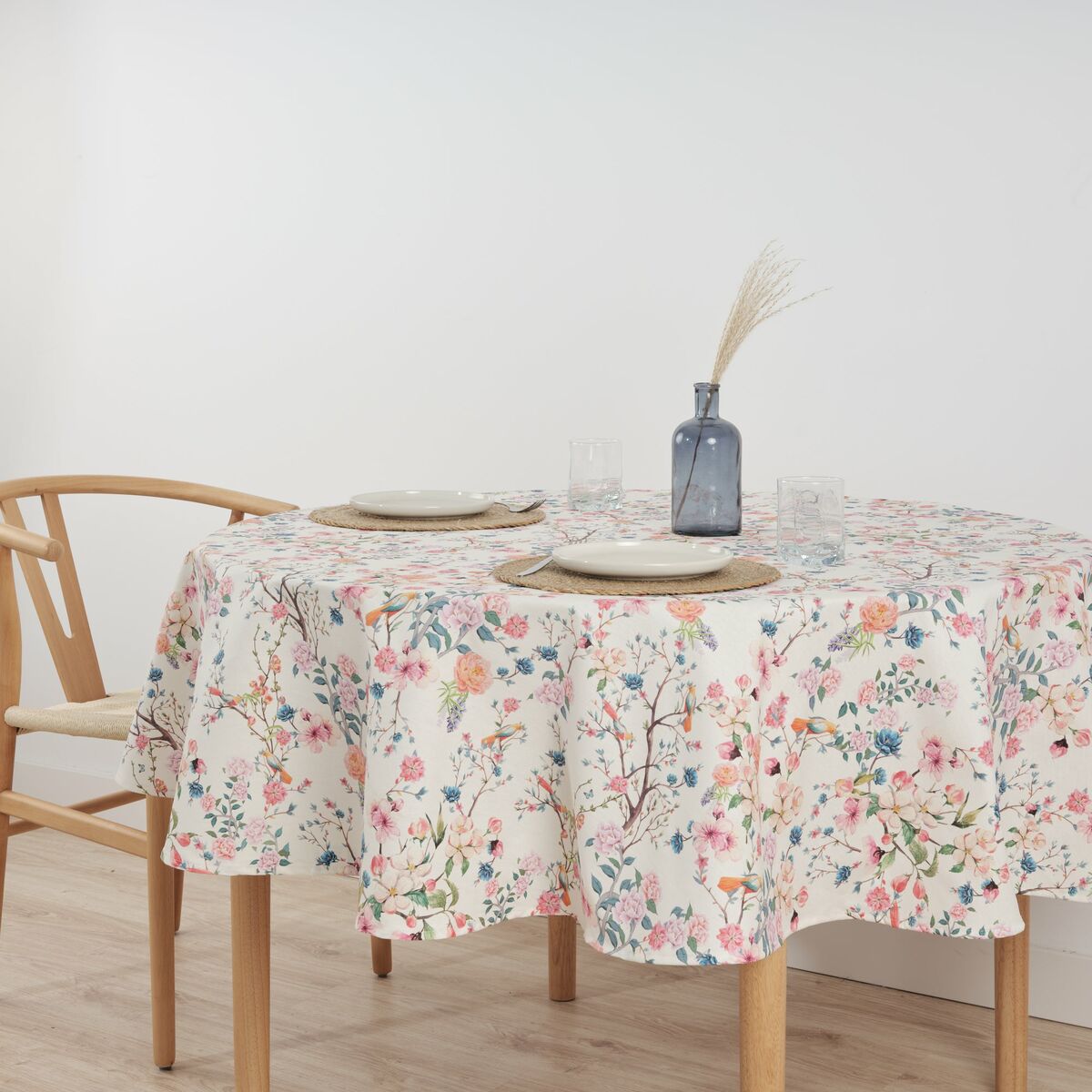 Stain-proof resined tablecloth Belum 0120-341 Multicolour Ø 140 cm Belum