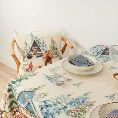 Stain-proof tablecloth Belum Christmas Landscape 350 x 155 cm