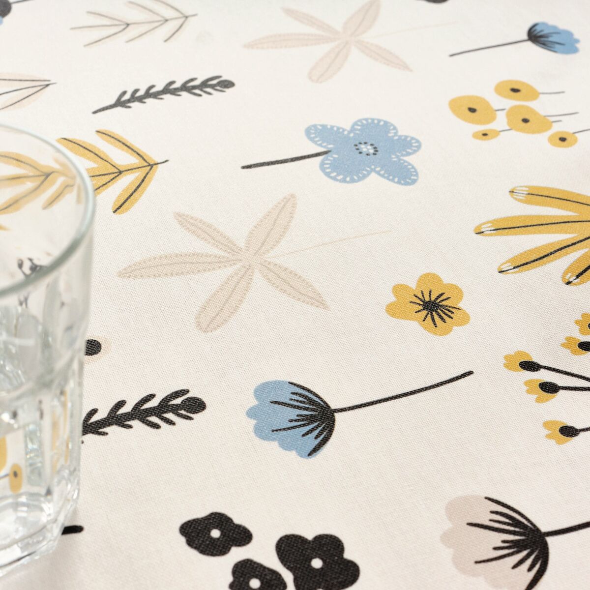 Stain-proof resined tablecloth Belum CARMINA 4 Multicolour 250 x 150 cm