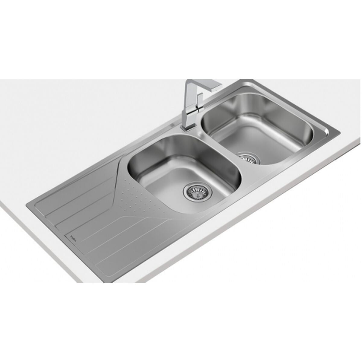 Sink with Two Basins Teka 80TXP Teka