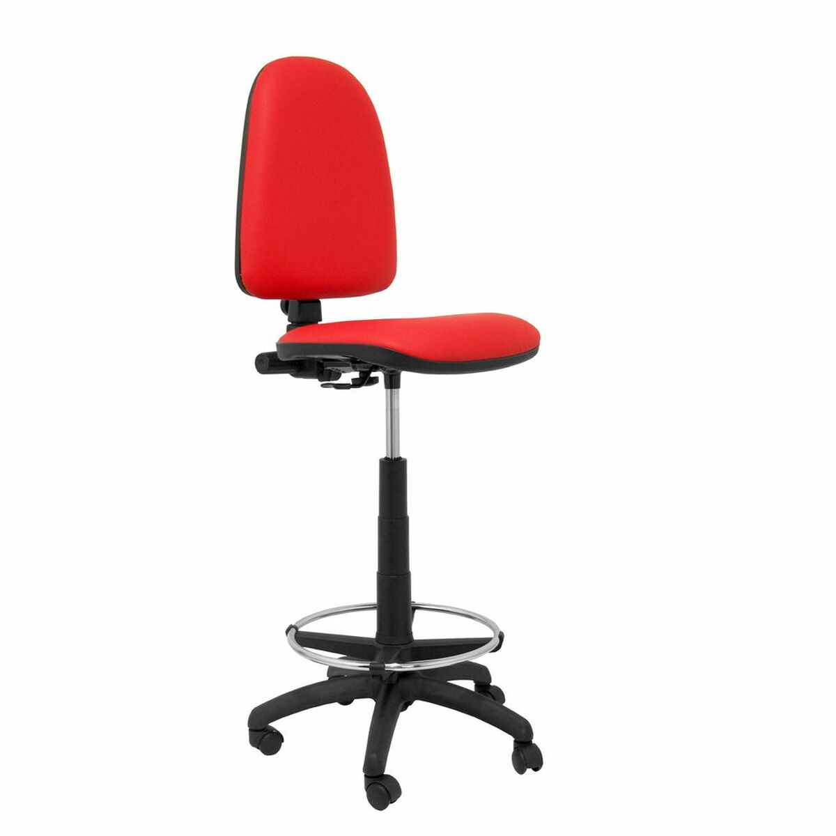 Stool Ayna P&C 4CPSPRJ Imitation leather Red