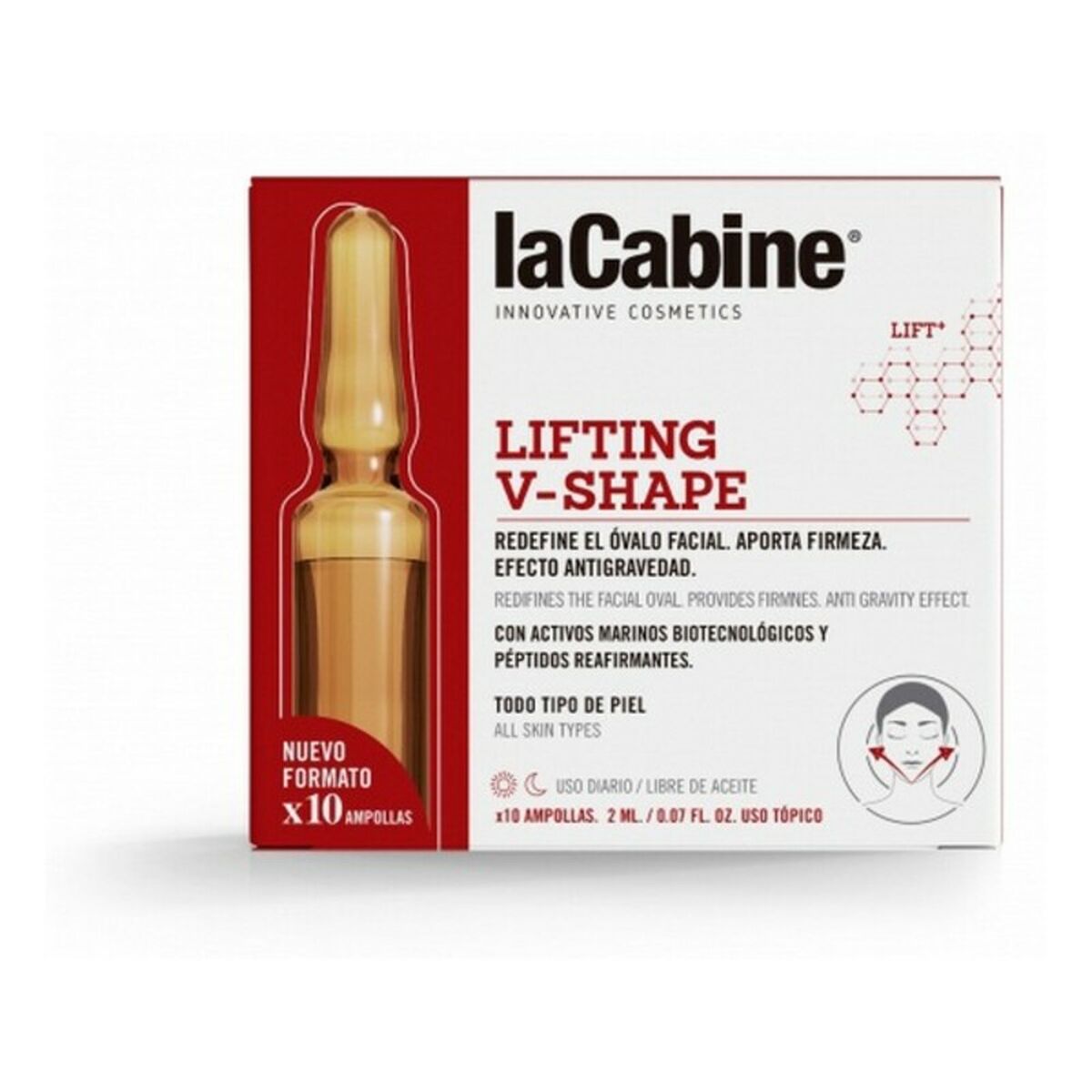 Ampoules Lifting V-Shape laCabine Ampollas Lifting Shape (10 x 2 ml) laCabine