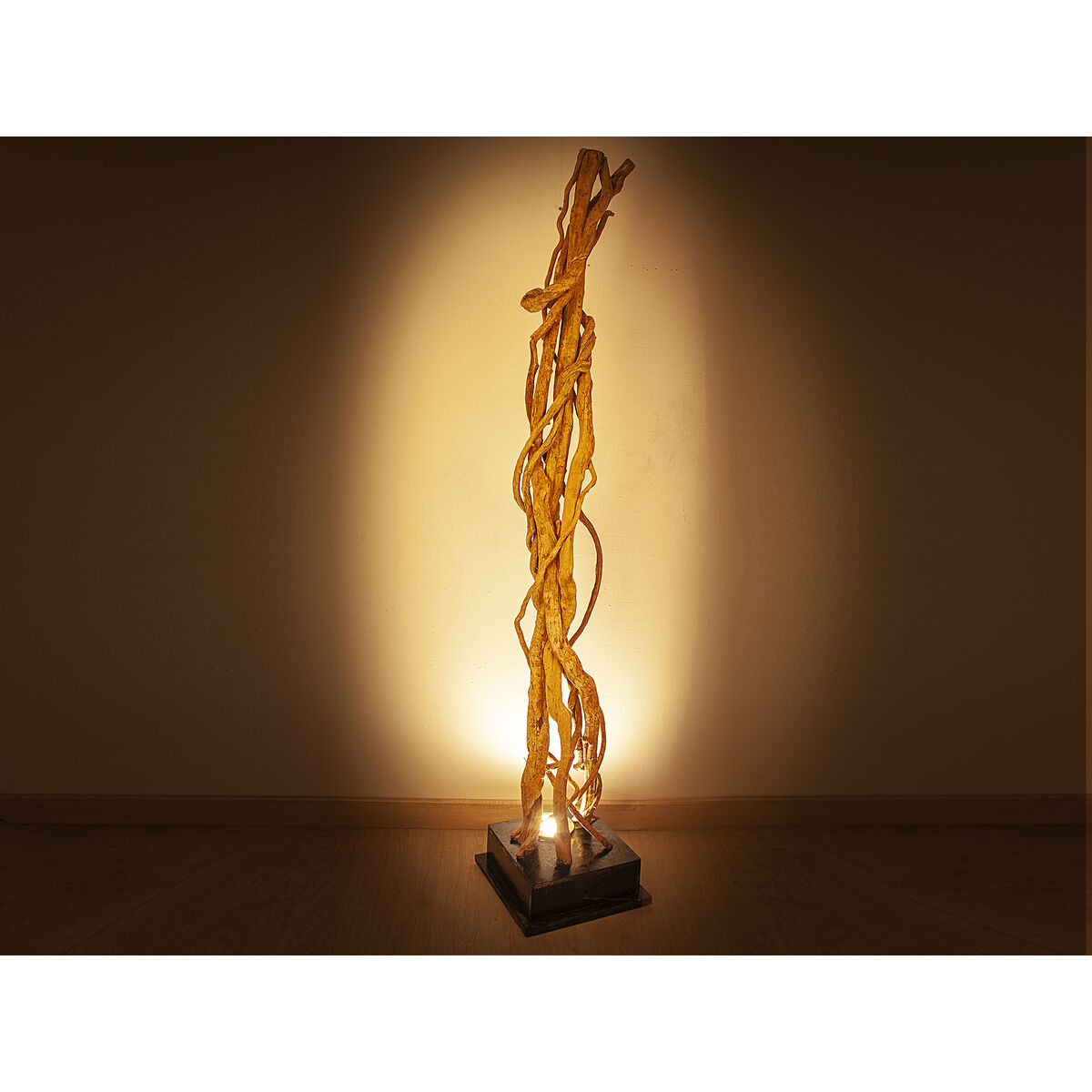 Floor Lamp Romimex Natural 30 x 180 x 30 cm Romimex