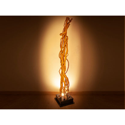 Floor Lamp Romimex Natural 30 x 180 x 30 cm Romimex