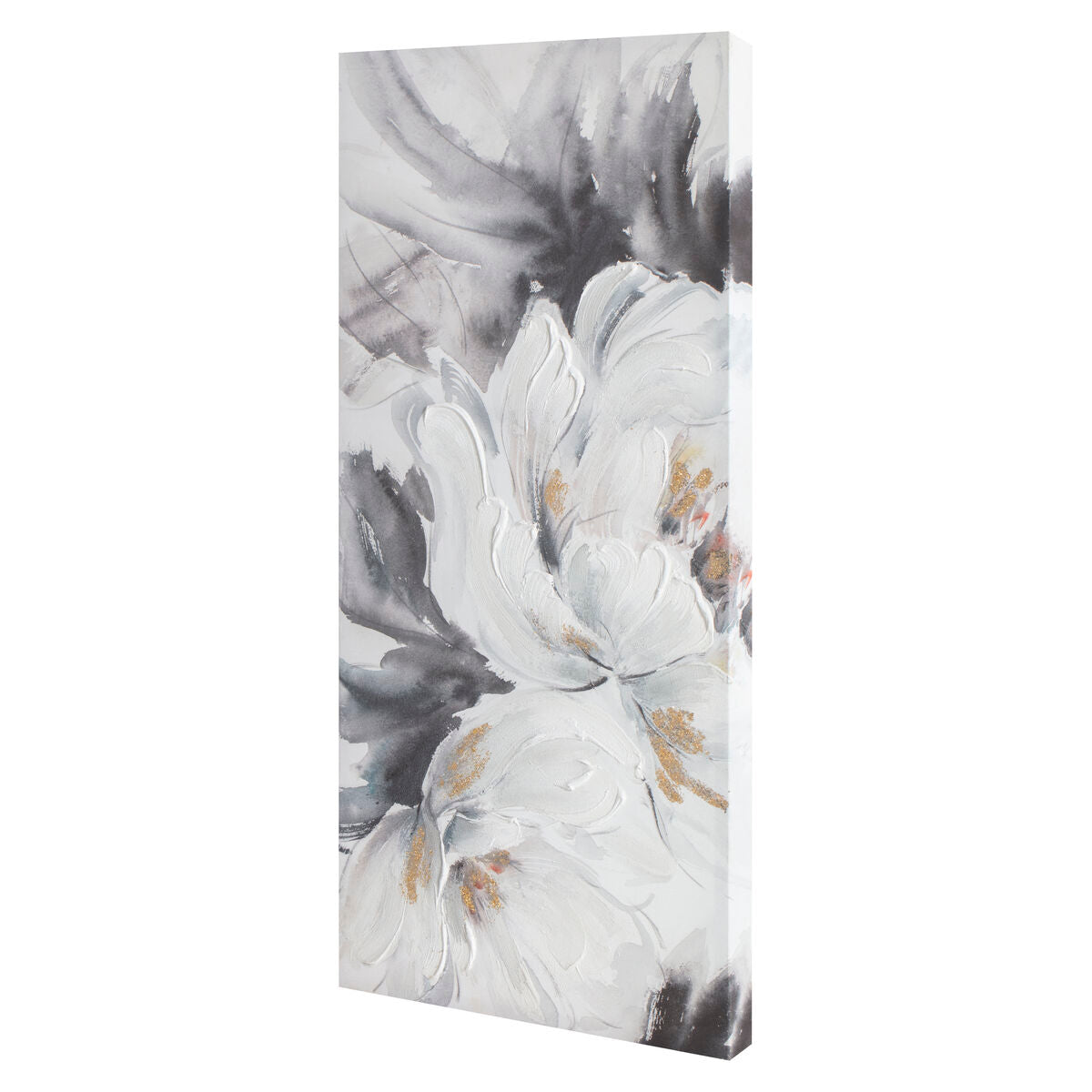 Oil Painting Romimex Canvas Flowers 50 x 100 x 4 cm Romimex