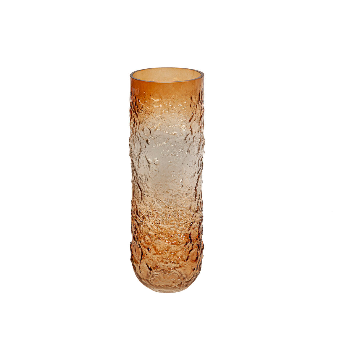 Vase Romimex Amber Glass 10 x 30 x 10 cm Romimex