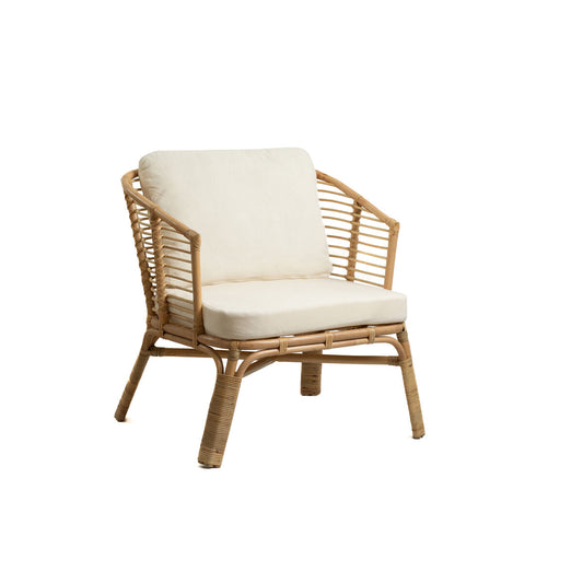 Armchair Romimex Natural 80 x 85 x 65 cm