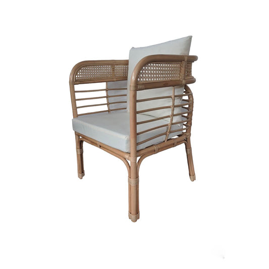 Armchair Romimex Natural 60 x 80 x 55 cm