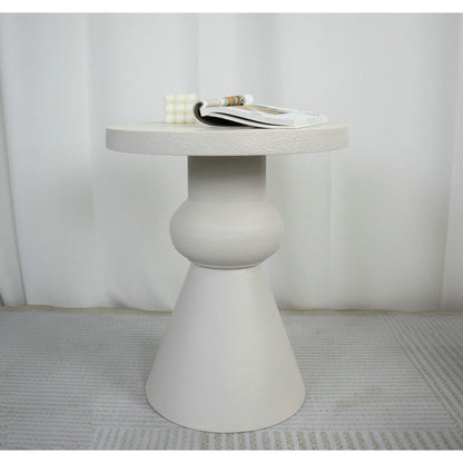 Side table Romimex Cream MDF Wood 40 x 49 x 40 cm Romimex