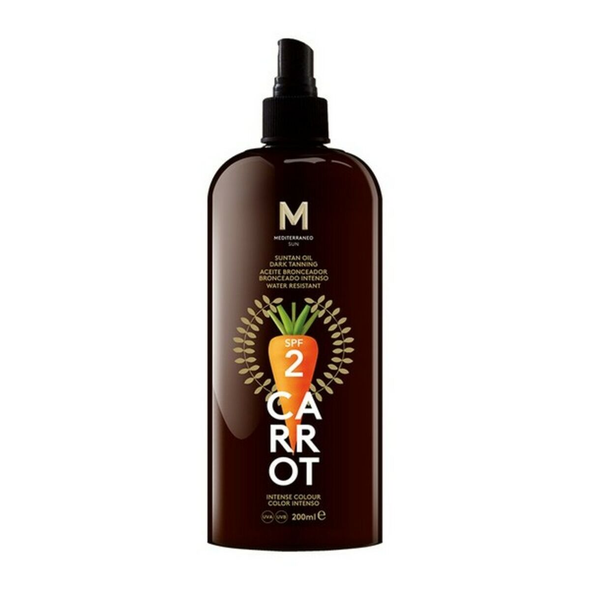 Sun Block Carrot Suntan Oil Mediterraneo Sun Mediterraneo Sun