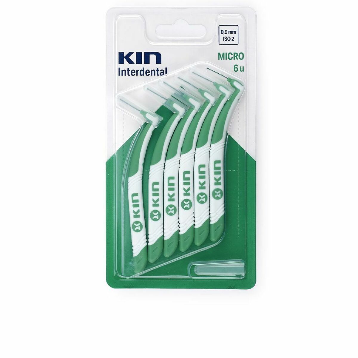 Interdental Toothbrush Kin Kin Interdental 0,9 mm (6 Pieces)