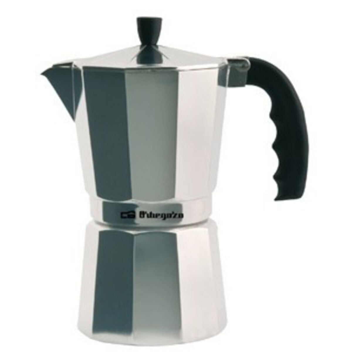 Italian Coffee Pot Orbegozo KF 100 1T Silver Aluminium 1 Cup Orbegozo