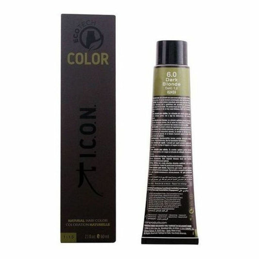 Permanent Dye Ecotech Color I.c.o.n. Ecotech Color (60 ml) Nº 9.0-rubio muy claro Nº 8.0-rubio claro 60 ml