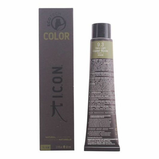 Permanent Dye Ecotech Color Natural Color I.c.o.n. Ecotech Color Nº 9.0-rubio muy claro 60 ml