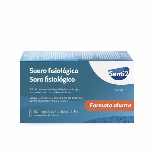 Saline Solution Senti2 Suero Fisiológico 5 ml 60 Units