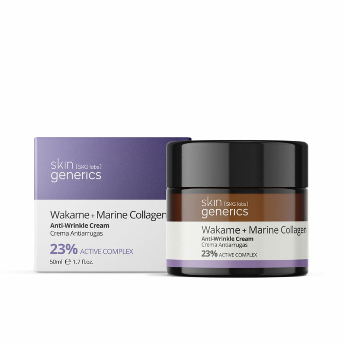 Anti-Ageing Cream Ellips Wakame + Marine Collagen 2 Pieces Ellips