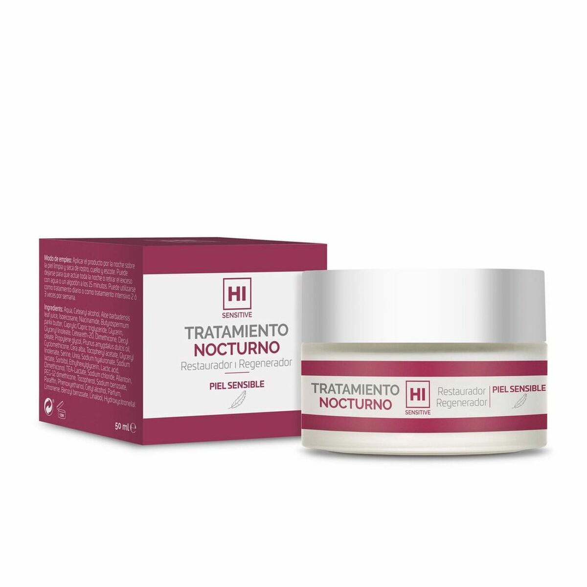 Night Cream Hi Sensitive Redumodel (50 ml)