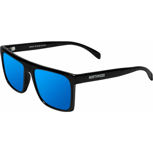 Unisex Sunglasses Northweek Hale Ø 50 mm Blue Black