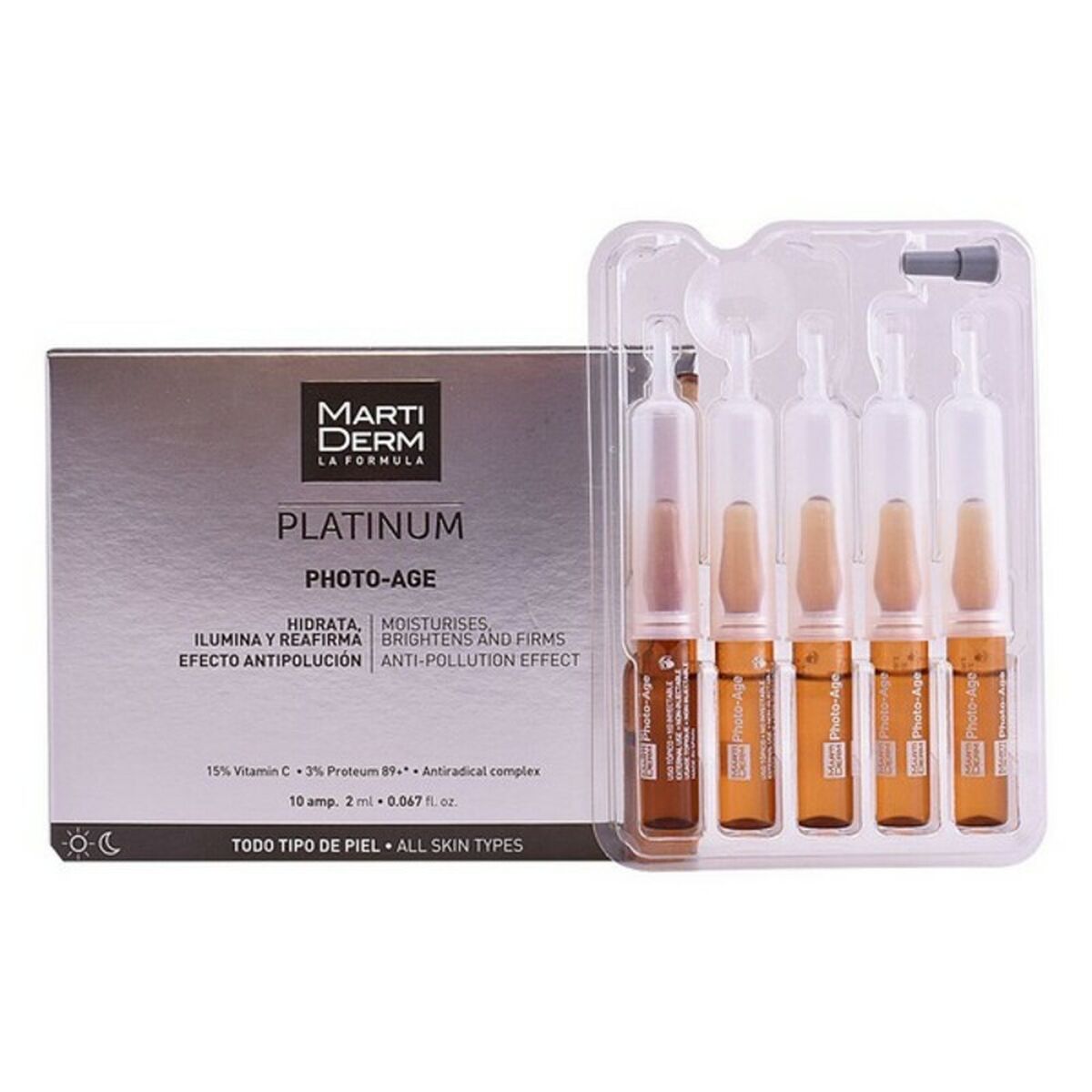 Ampoules Platinum Photo Age Martiderm (2 ml) Martiderm