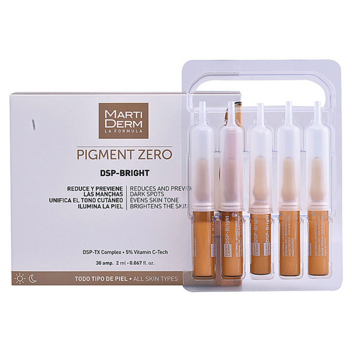 Intensive Anti-Brown Spot Concentrate Pigment Zero Martiderm 1472-42278 (2 ml) 2 ml