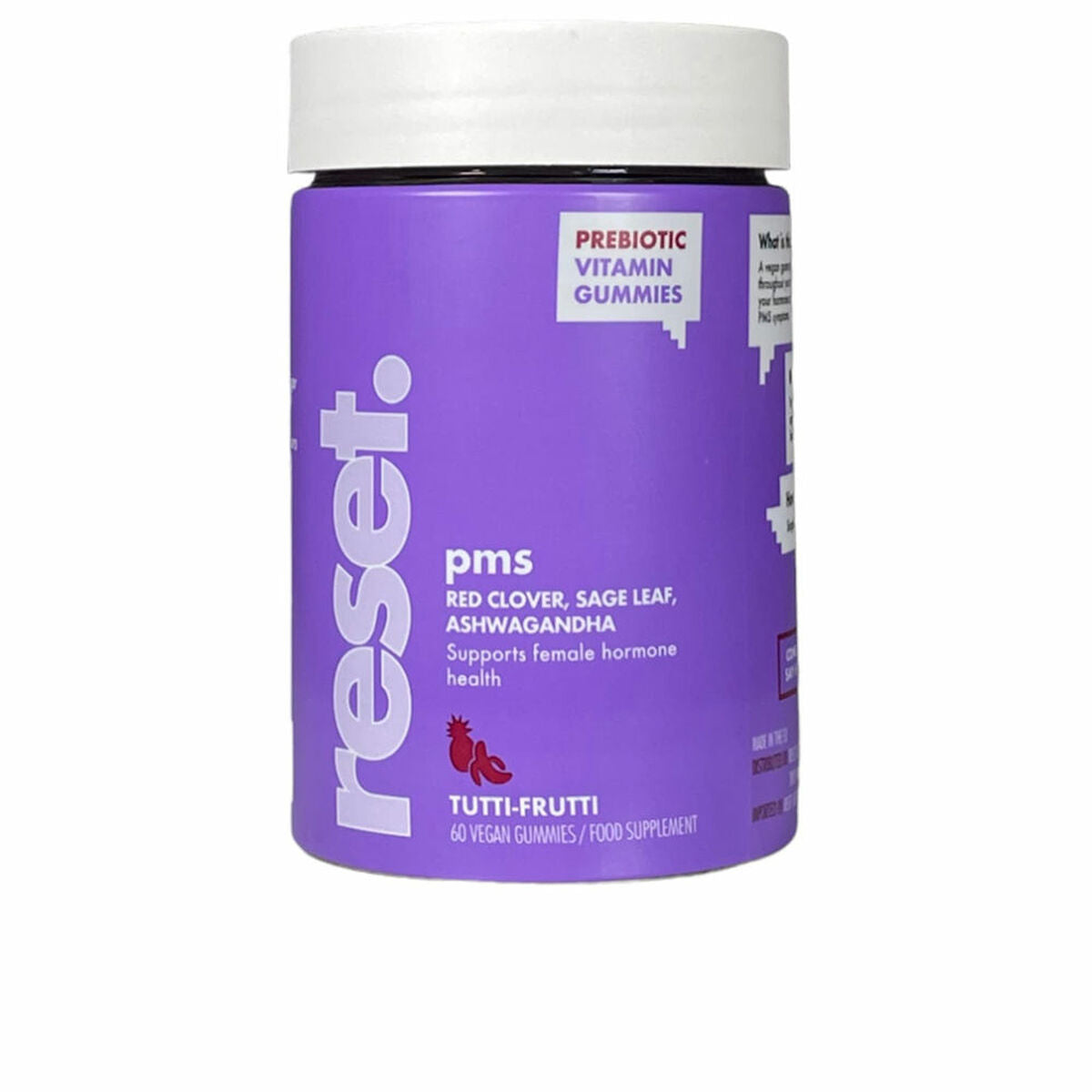 Food Supplement Reset Pms Gums Fruits 60 Units Reset