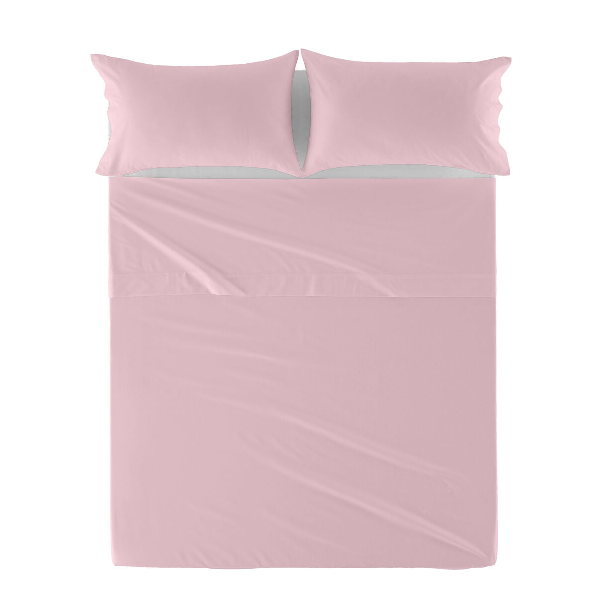 Top sheet HappyFriday Basic Light Pink 240 x 270 cm