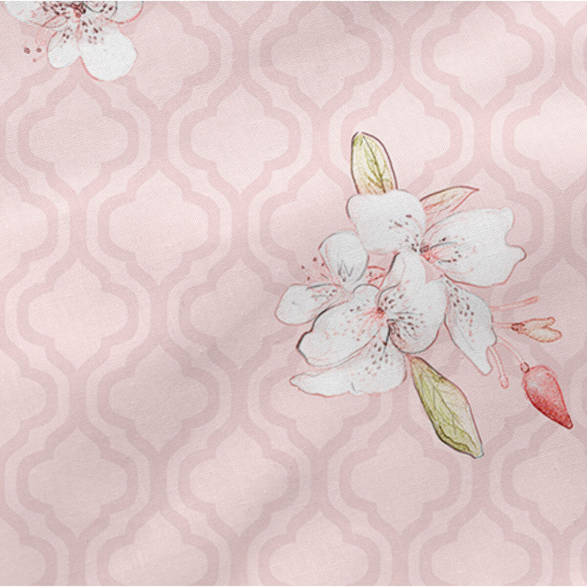 Fitted sheet HappyFriday Chinoiserie Multicolour 140 x 200 x 32 cm HappyFriday