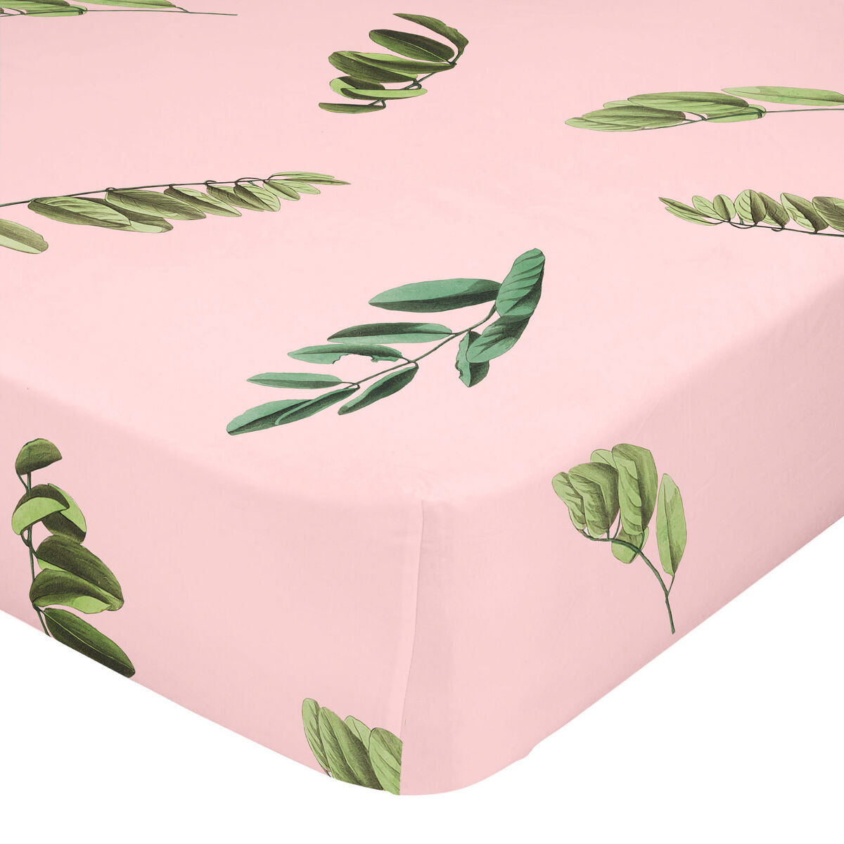 Fitted sheet HappyFriday Blooming Multicolour 105 x 200 x 32 cm HappyFriday