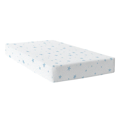 Fitted sheet HappyFriday BASIC KIDS Blue 105 x 200 x 32 cm HappyFriday