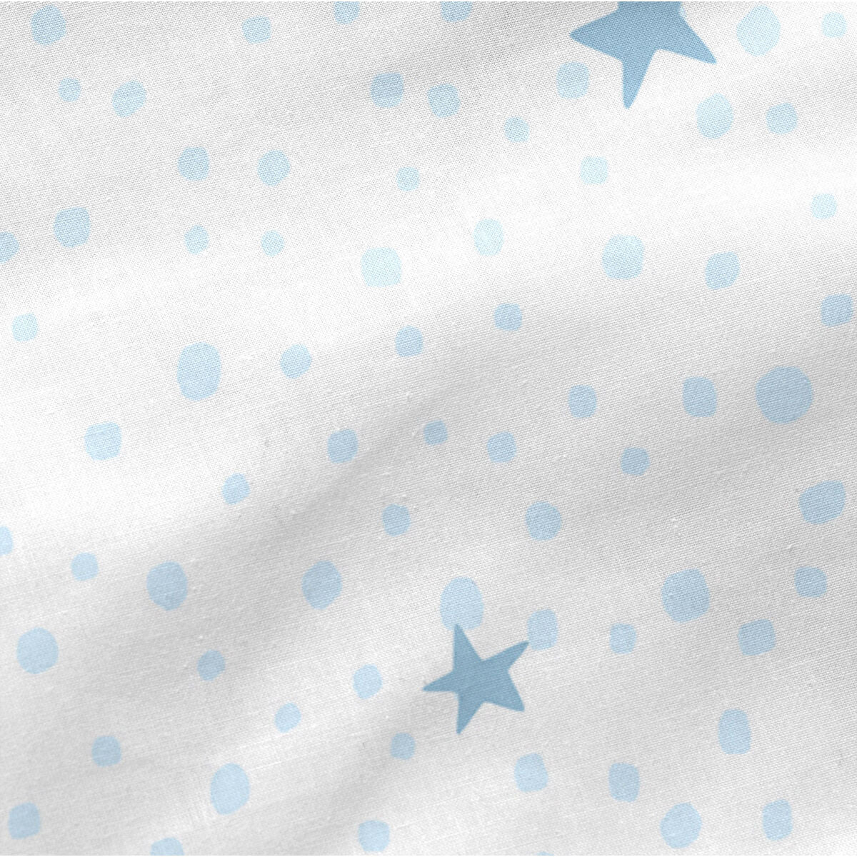 Fitted sheet HappyFriday BASIC KIDS Blue 105 x 200 x 32 cm HappyFriday