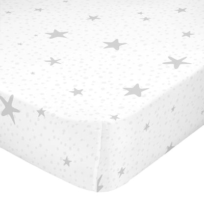 Fitted sheet HappyFriday BASIC KIDS Grey 105 x 200 x 32 cm HappyFriday