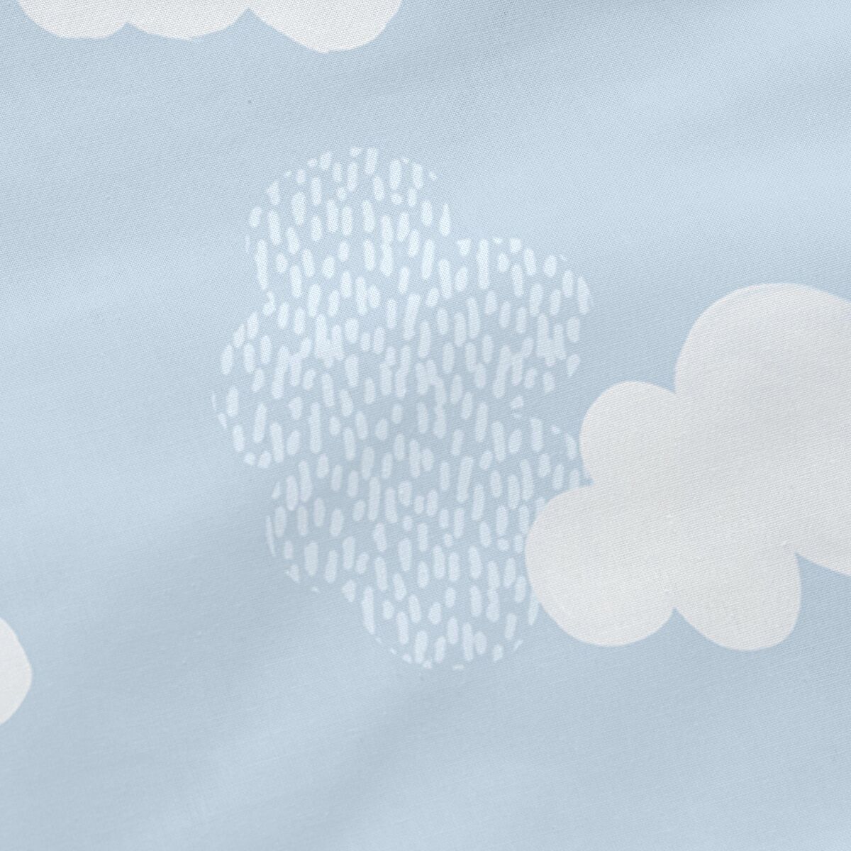 Pillowcase HappyFriday Basic Kids Clouds HappyFriday