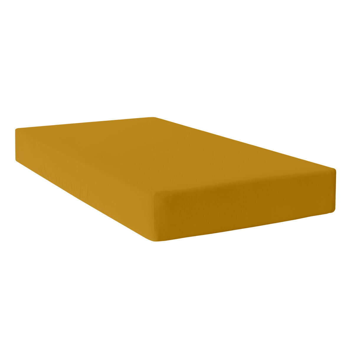 Fitted sheet HappyFriday BASIC Mustard 160 x 200 x 32 cm HappyFriday