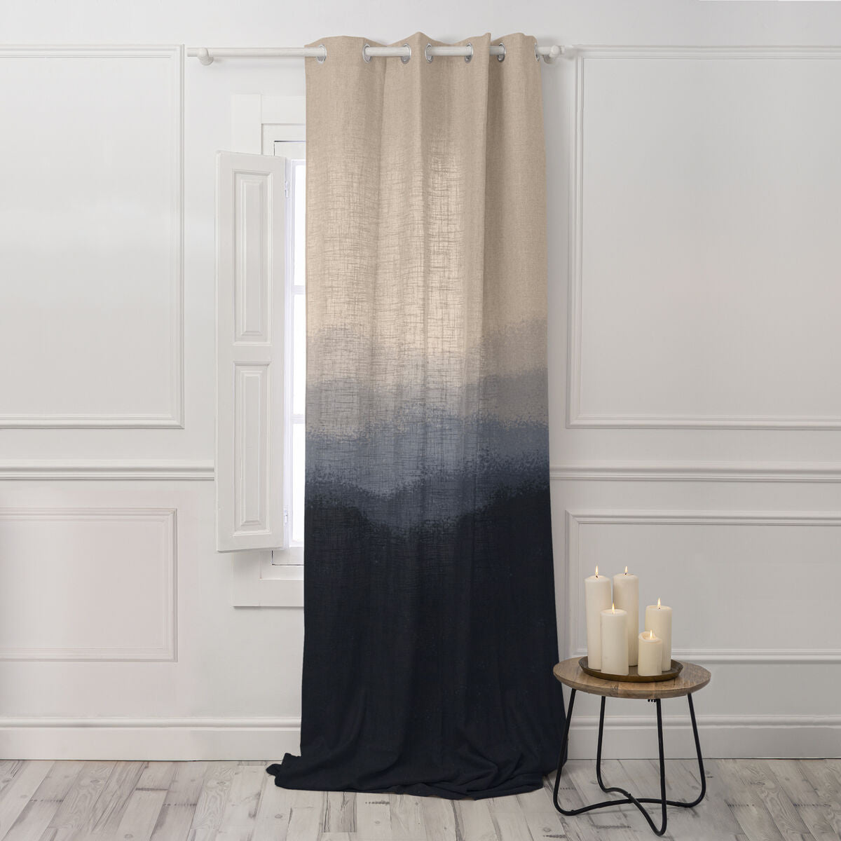 Curtain HappyFriday Blanc Nightfall Multicolour 140 x 280 cm