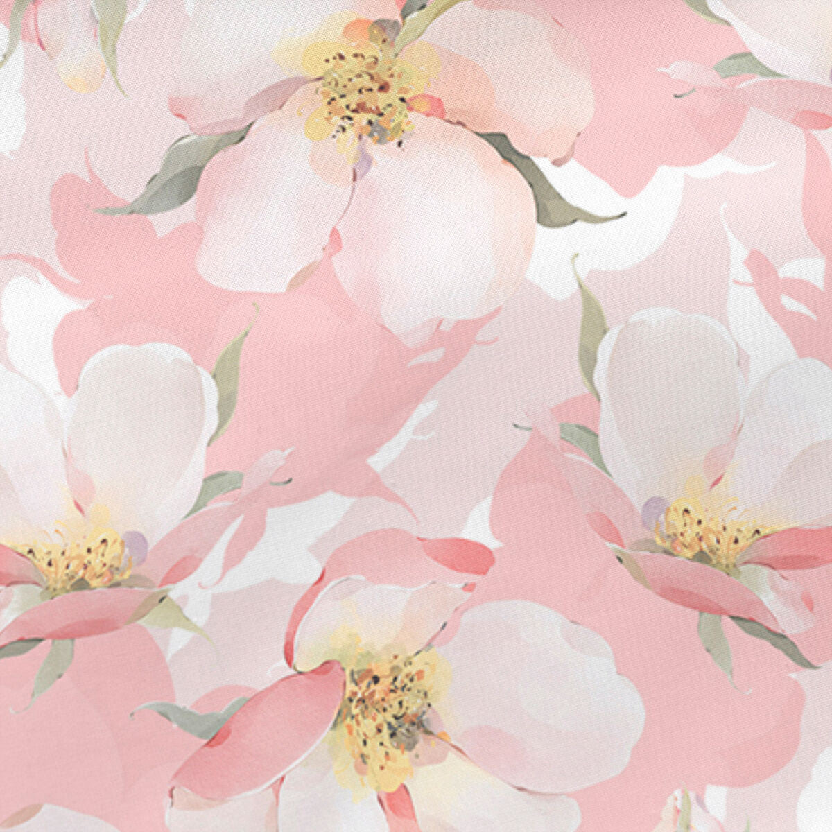 Fitted sheet HappyFriday Spring blossom Multicolour 200 x 200 x 32 cm HappyFriday